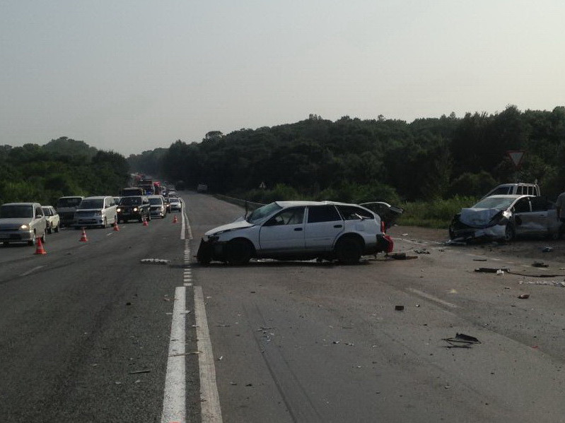 ДТП в Приморье: один погиб, четверо пострадали 