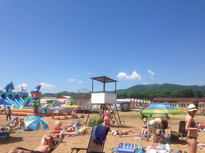 Шамора вошла в десятку лучших пляжей России