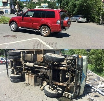 В Приморье день перевернутых автомобилей