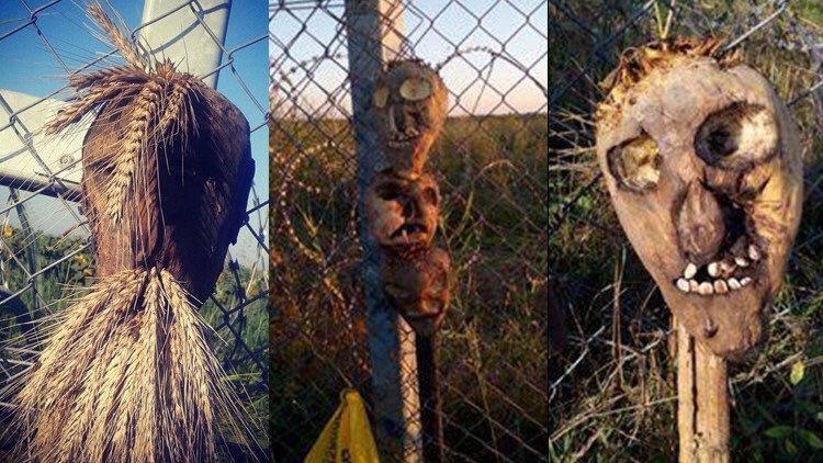 Чучела на границах пугают нелегалов