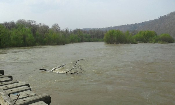 Дома на Камчатке уходят под воду