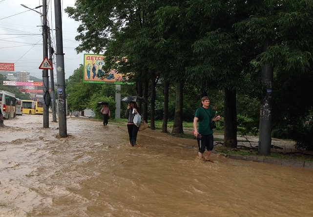 Уссурийск готовится к тайфуну