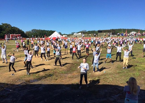 Амурская команда пробежала по Китаю