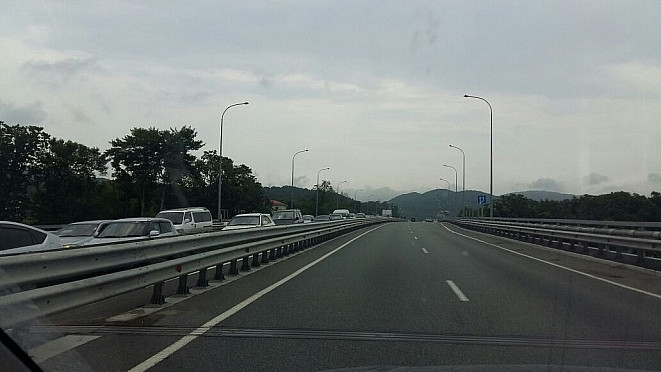 На Русском острове перекроют движение