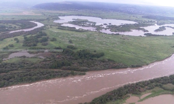 МЧС оценило обстановку в Приморье с воздуха (видео)