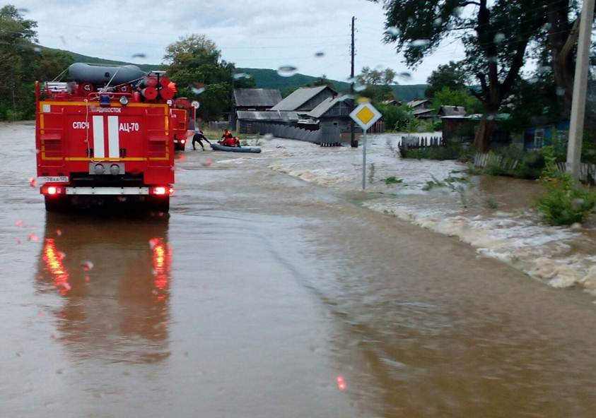 Больше всего эвакуированных – в Чугуевском районе Приморья (видео)