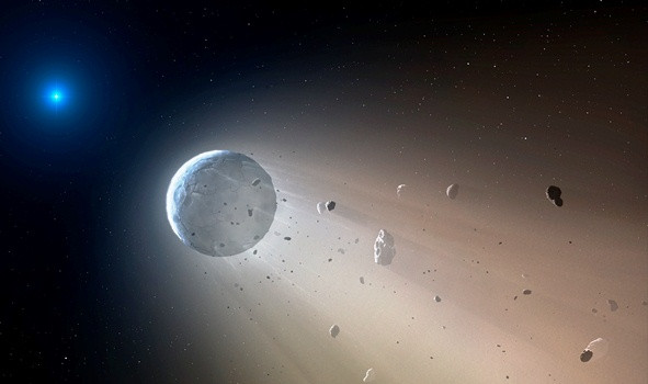 Карликовая планета преследовала зонд