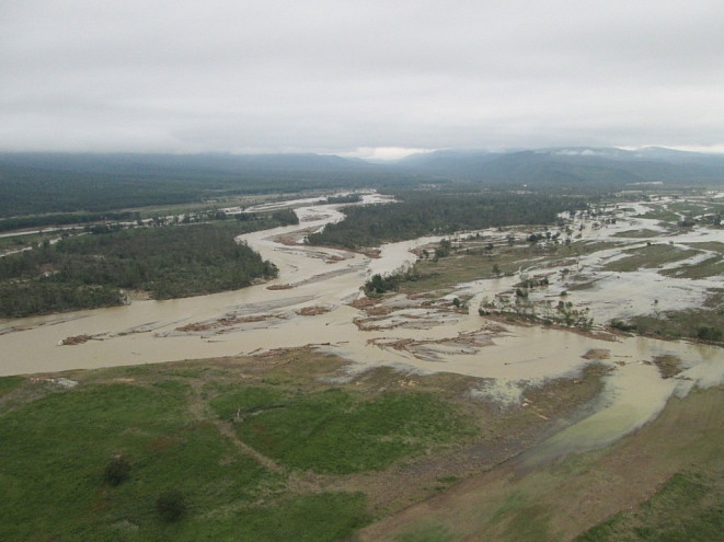 Пункт пропуска через границу уходит под воду в Приморье