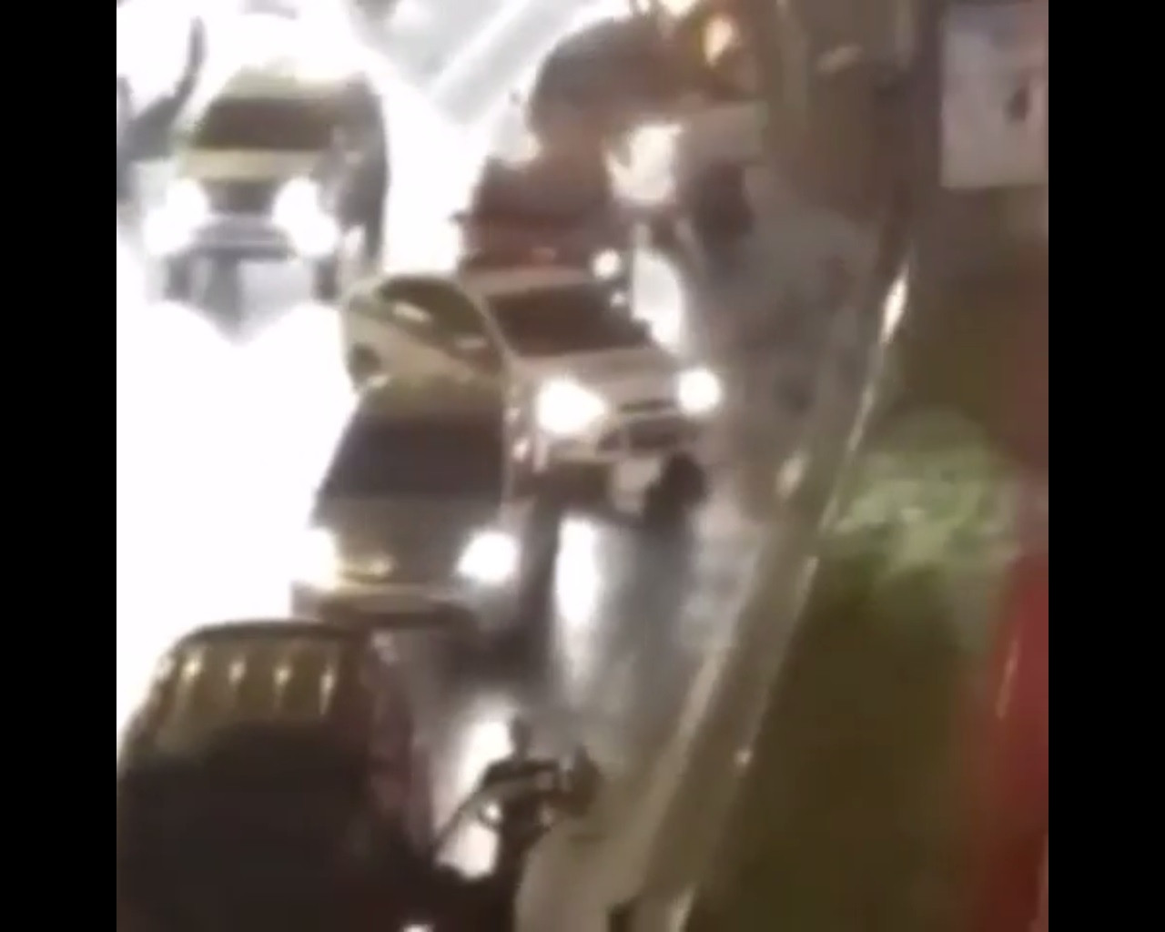 Видео с места загадочного ДТП во Владивостоке