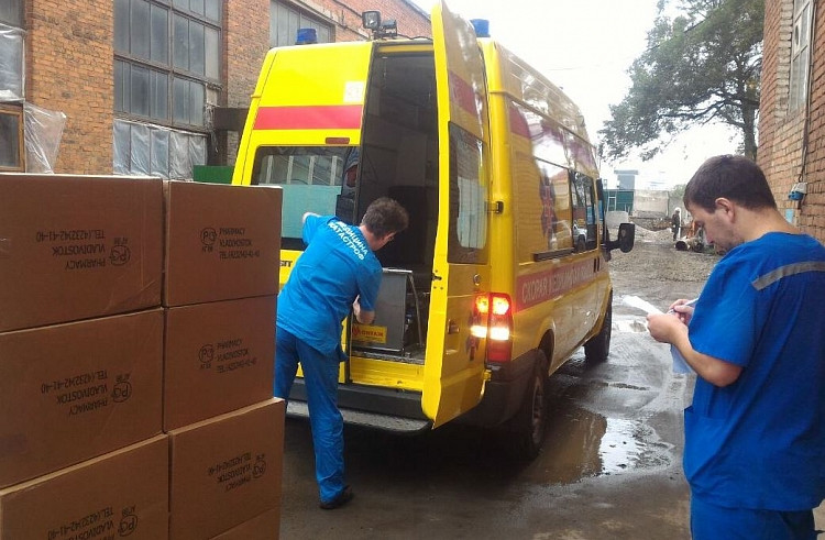 В пострадавшие районы края отправляют медикаменты