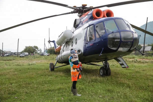 Гуманитарную помощь доставили в Красноармейский район