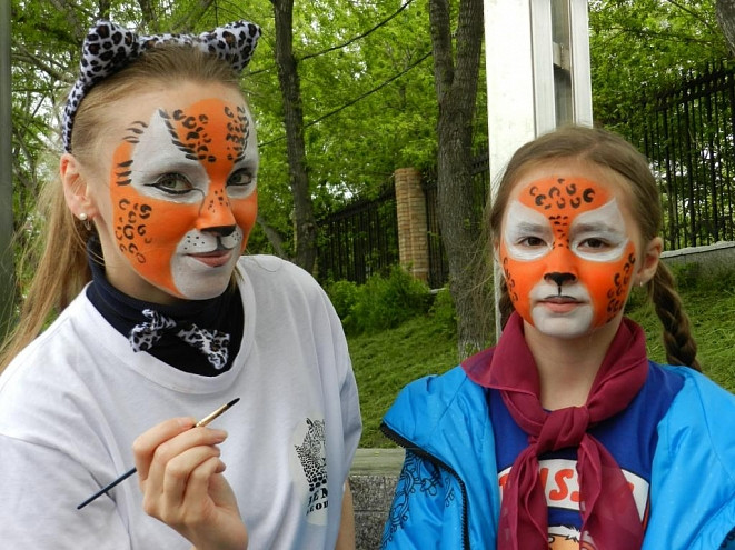 Жители Владивостока смогут стать тиграми