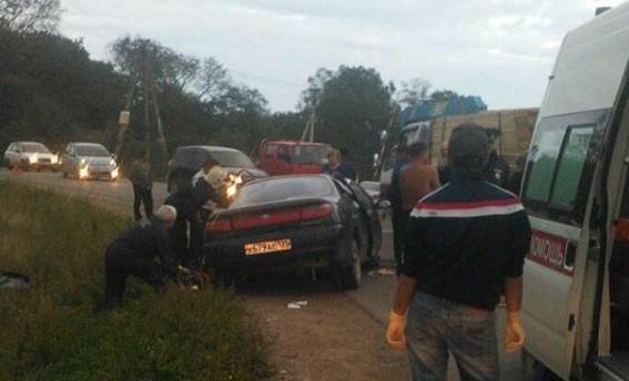 Смертельное ДТП в районе поселка Соловей Ключ (ФОТО)