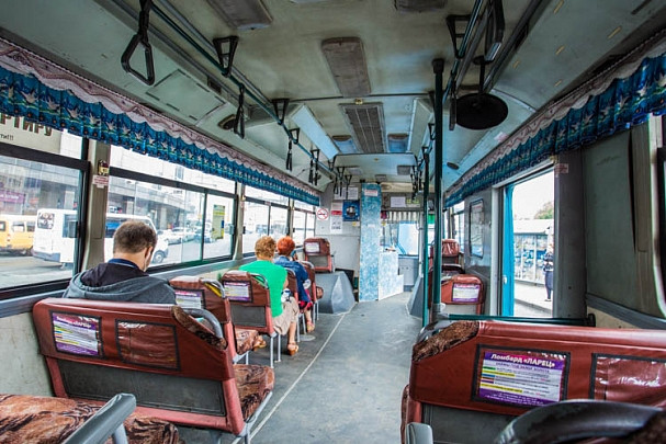 Женщина умерла в автобусе (ВИДЕО)