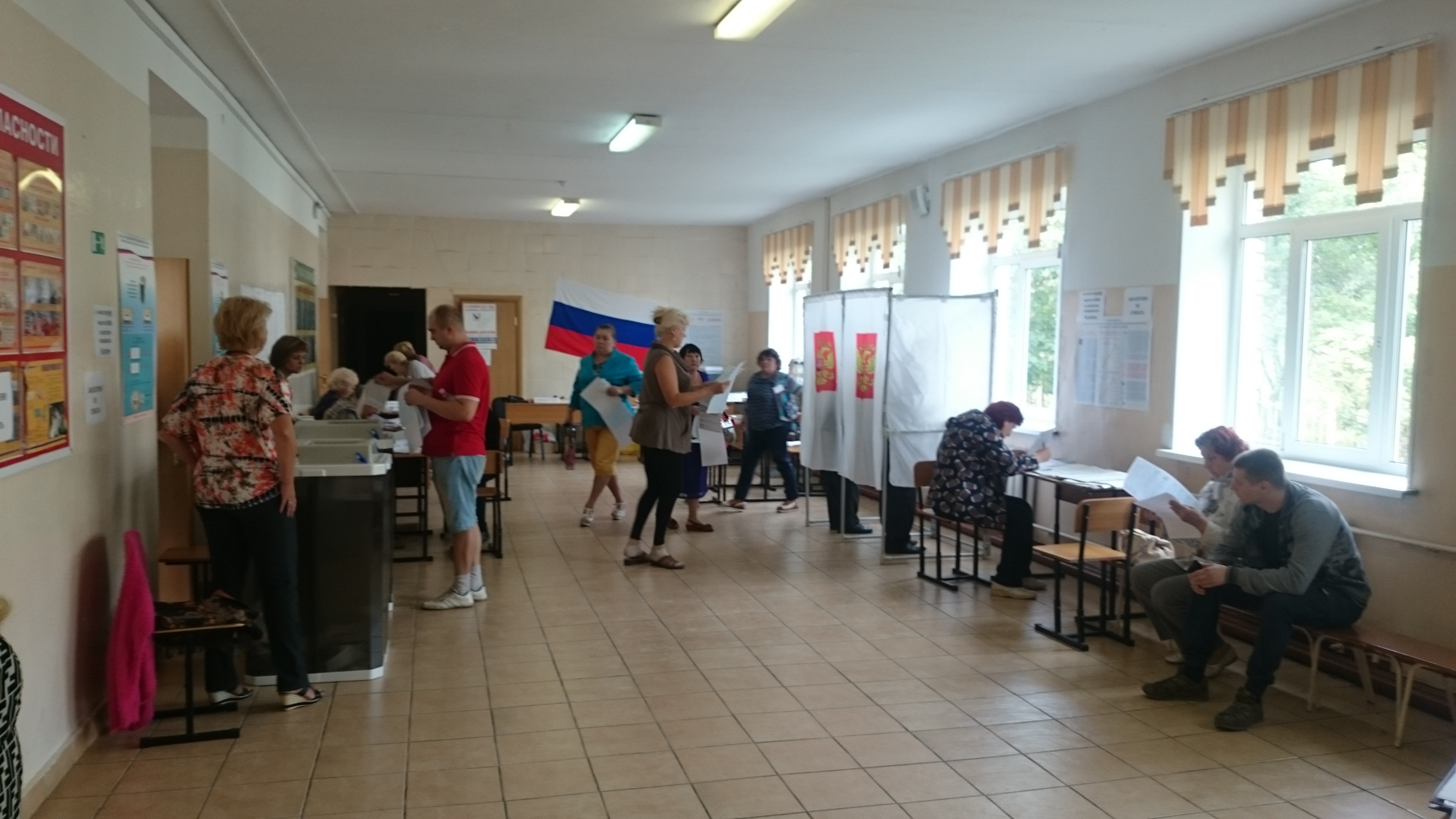 В Приморье голосовали цивилизованно и спокойно