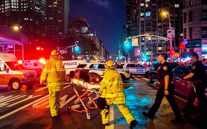 Пятеро задержаны по подозрению в причастности к взрыву в Нью-Йорке