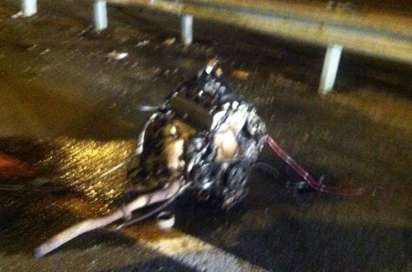 ДТП во Владивостоке: водитель вылетел вместе с двигателем (ФОТО)