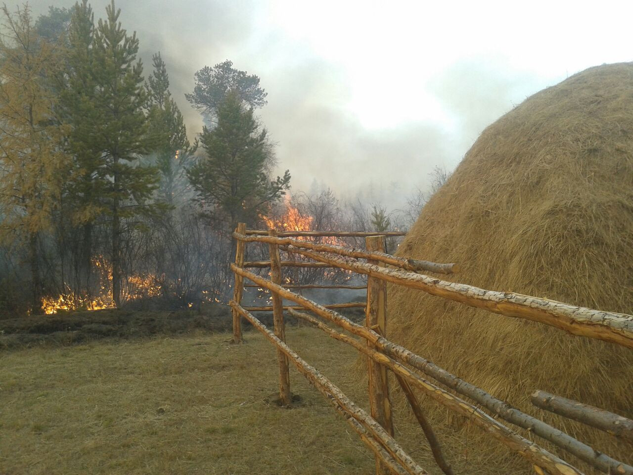 Якутию охватили пожары (ФОТО) 