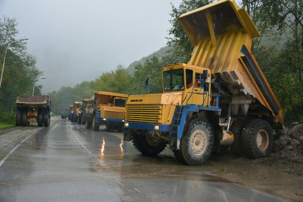 Движение легкового транспорта в Лазовском районе полностью восстановлено