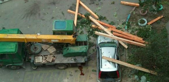 Непредсказуемая спецтехника Владивостока (ФОТО)