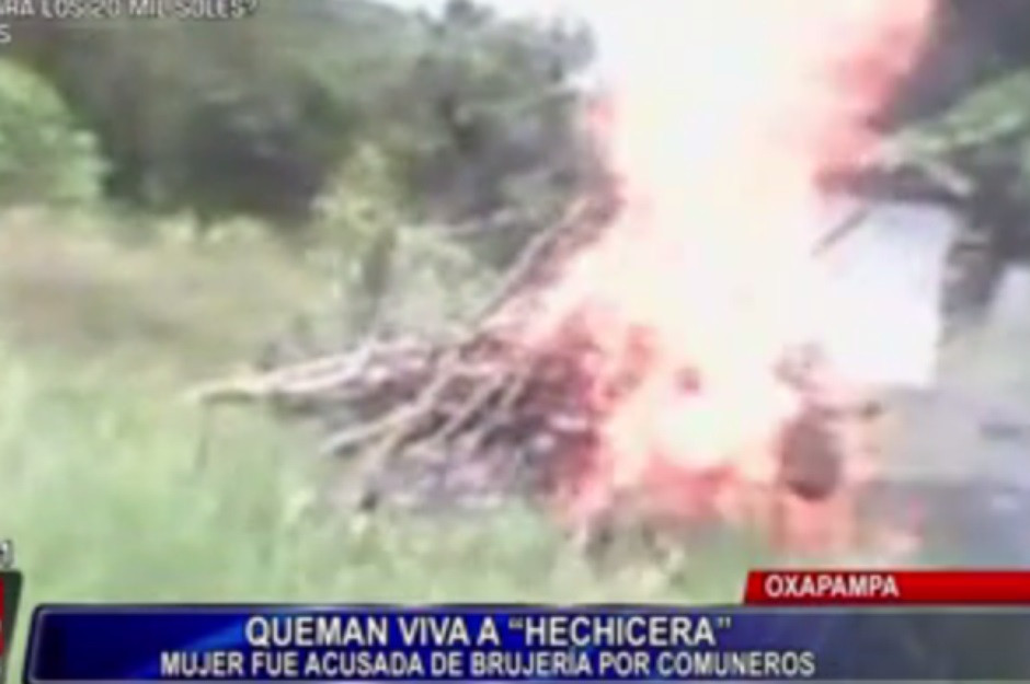 За колдовство сжигают и в наши дни