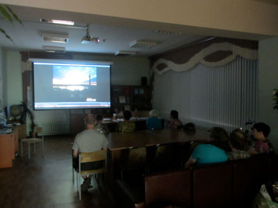 Поэтические чтения прошли в библиотеке для слепых