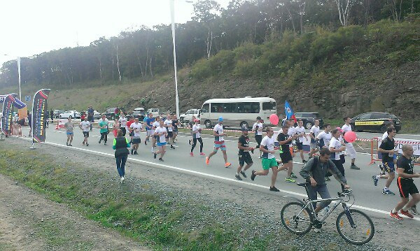 Международный марафон завершился во Владивостоке