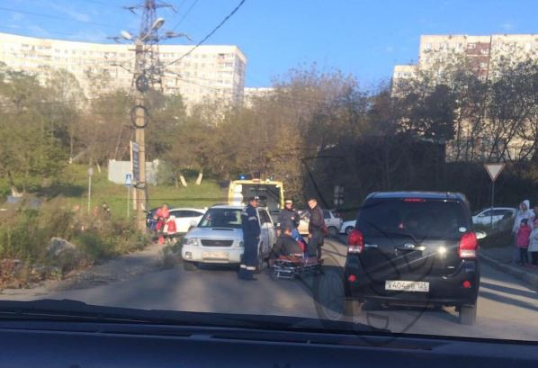 Человека сбили, пострадали все