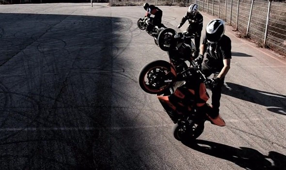 摩托车特技！好棒呀！#2