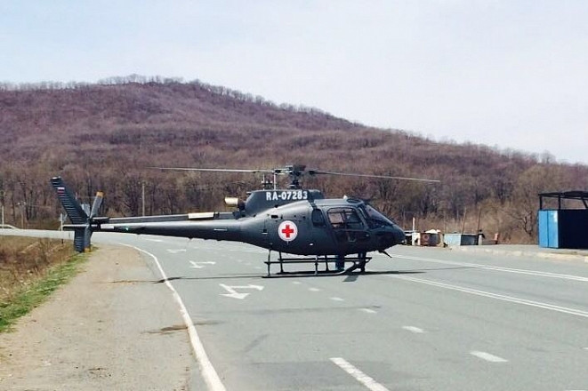 Санитарная авиация края спасает больных в Приморье 