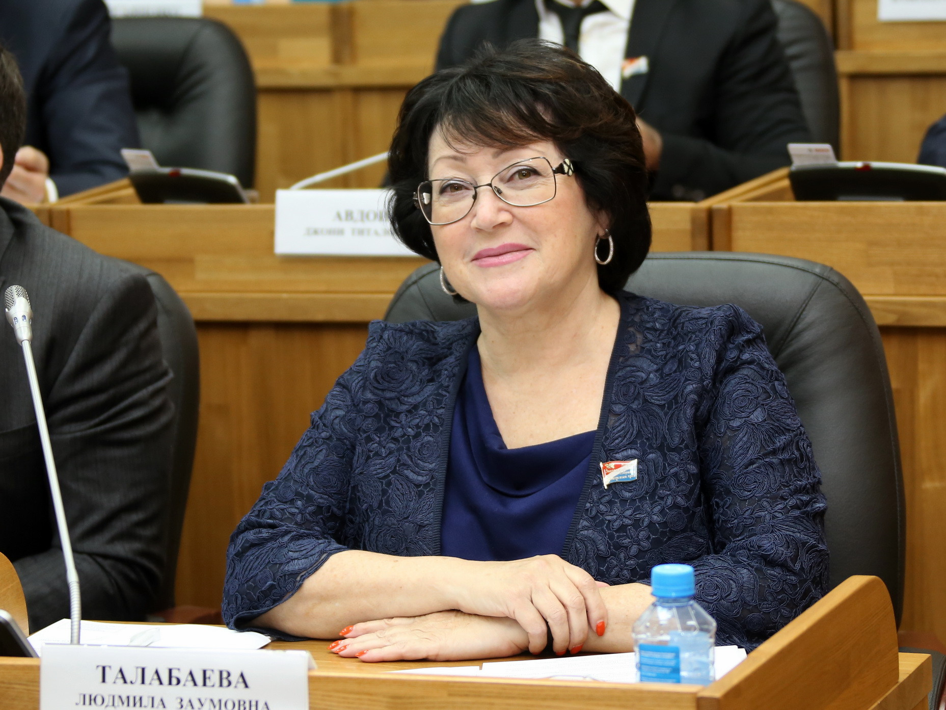 Людмила Талабаева поздравила земляков с праздником