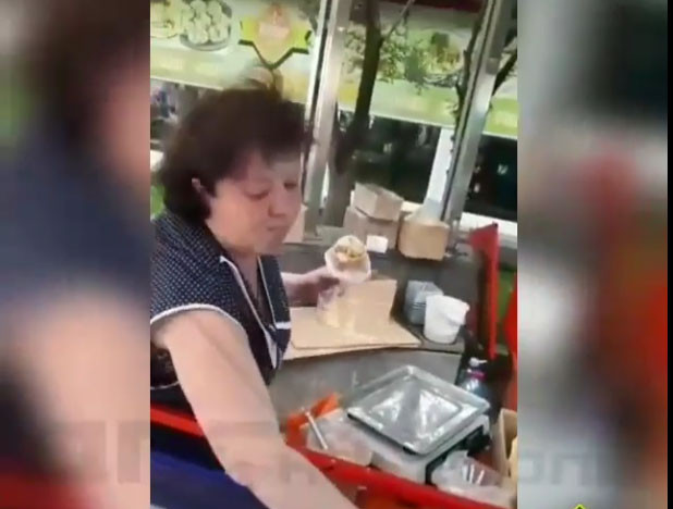 Вопиющий случай запечатлел мужчина у ларька с мороженым в Приморье (видео)
