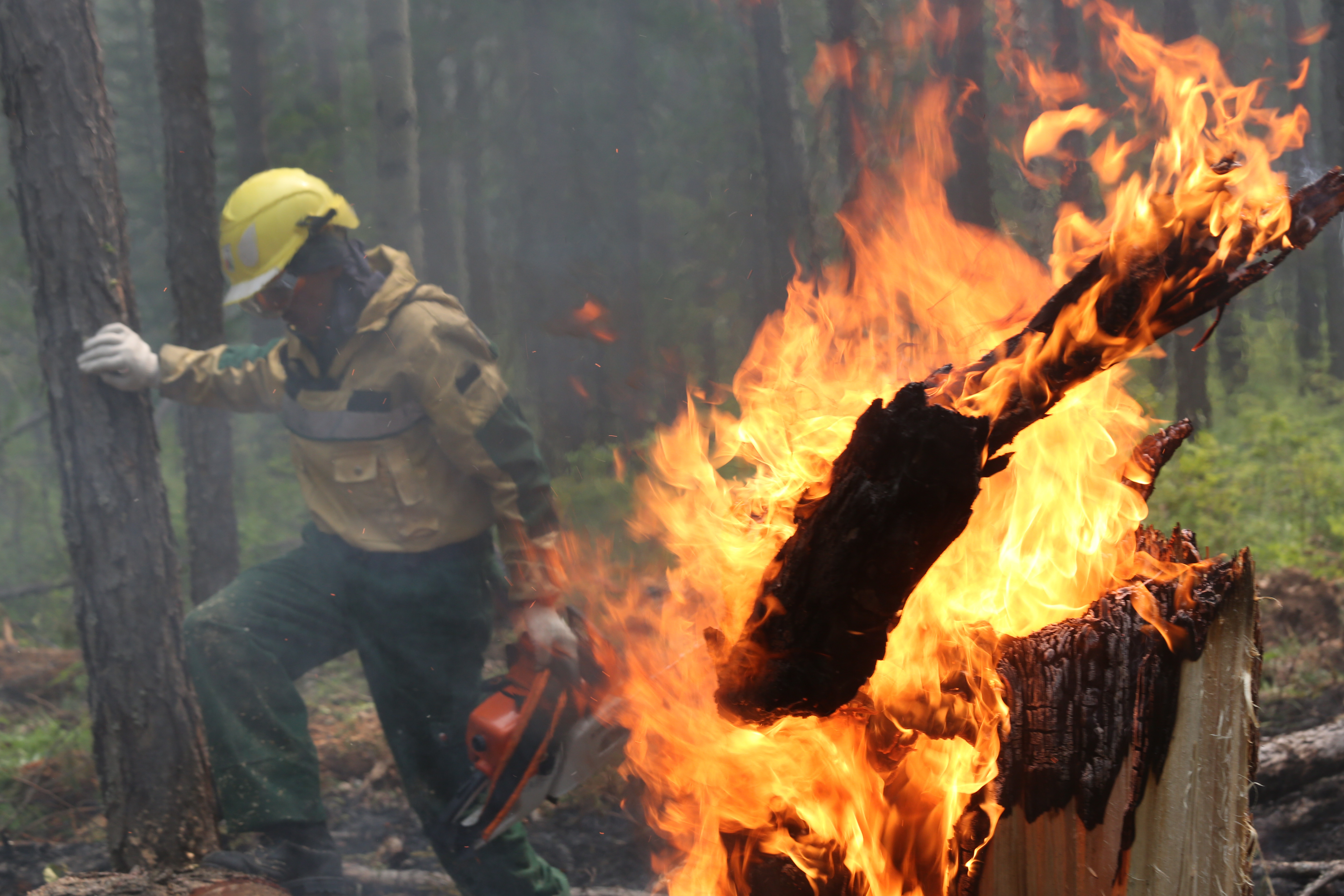 Спасатели предотвратили пожар в Забайкальском крае