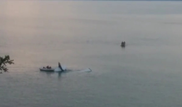 Самолет Cessna упал в воды Байкала