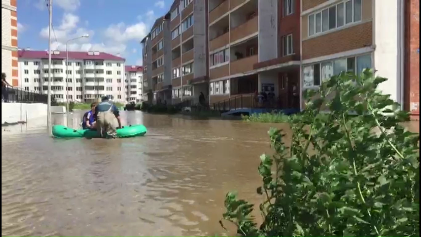 В Приморье введен режим ЧС (видео)