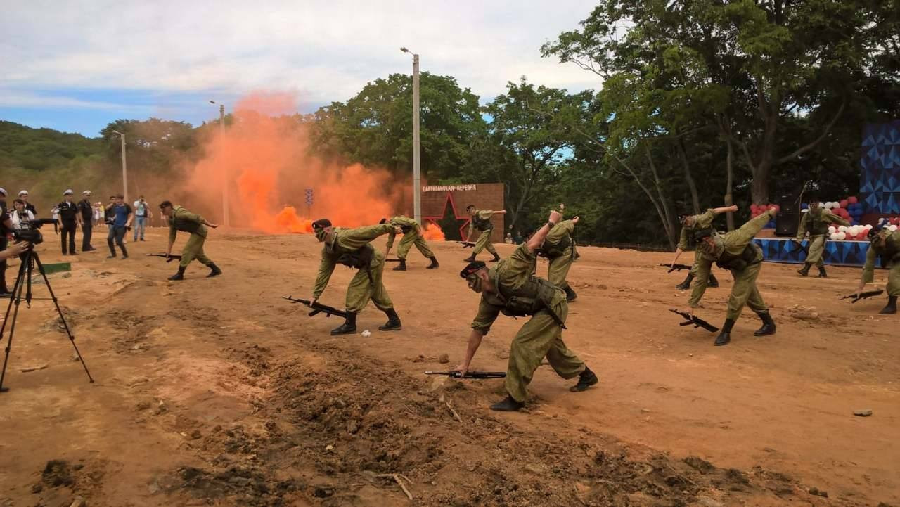 Филиал парка «Патриот» открылся во Владивостоке