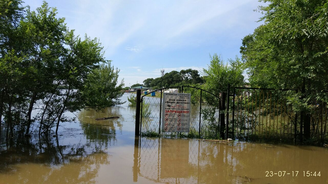 Купания в грязной воде устроили жители Приморья (фото, видео)
