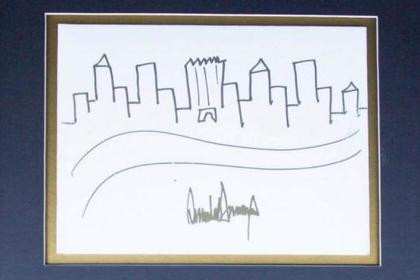 Художества Трампа выставили на аукцион