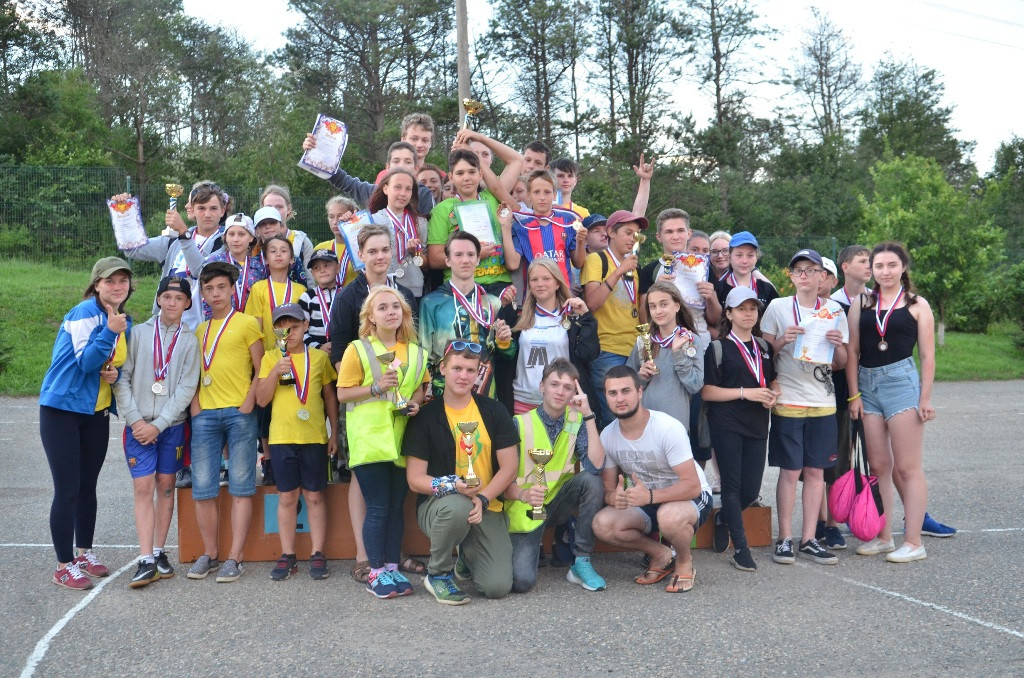 Краевая спартакиада оздоровительных детских лагерей прошла в Приморье