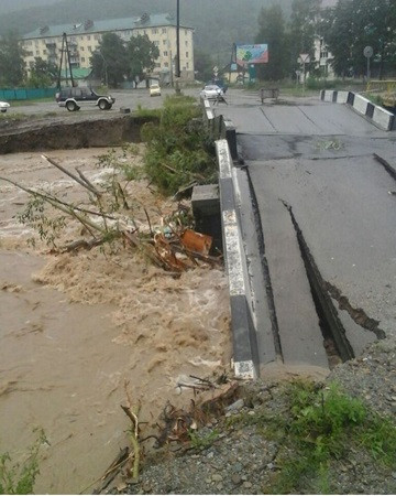Мост в Приморье восстановят в ближайшее время