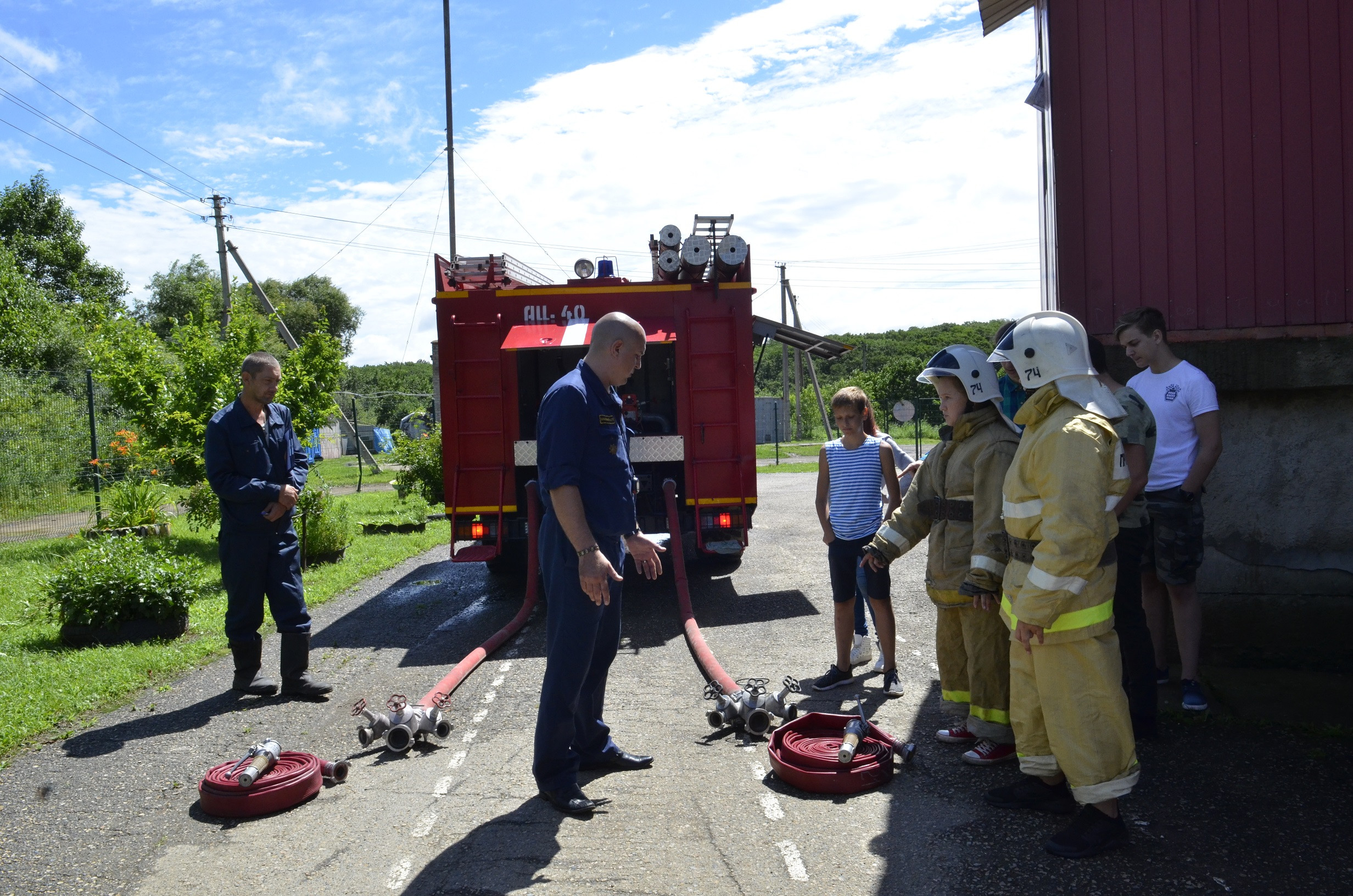 Школьники хорошо отдохнули в Приморье