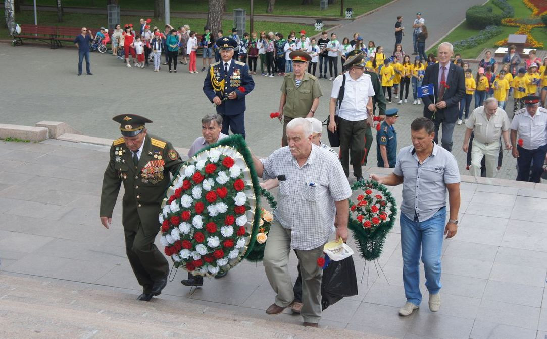 Патриотический пробег проходит по Сибири