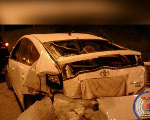 Авария с участием большегруза произошла во Владивостоке