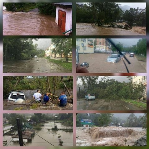 Стихия не пожалела туристов Славянке