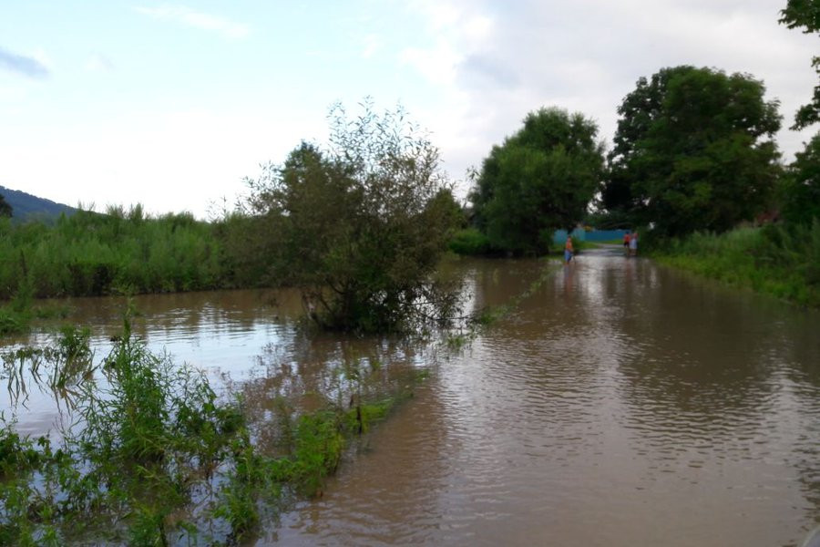 Женщина пропала во время наводнения в Приморье