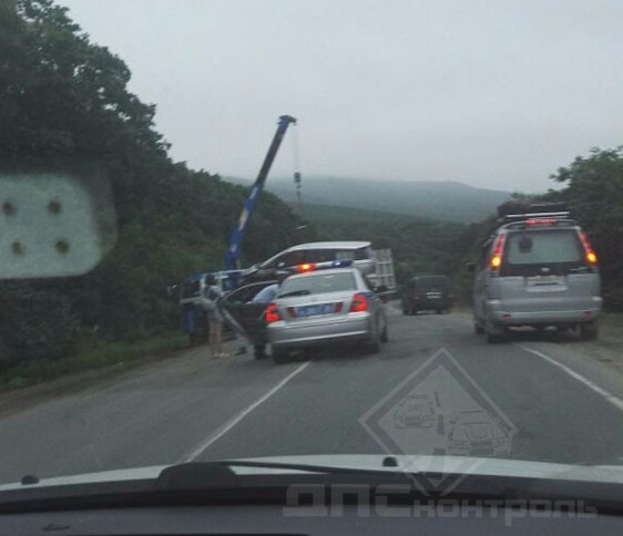 Серьезное ДТП с лобовым столкновением произошло в Приморье (фото)