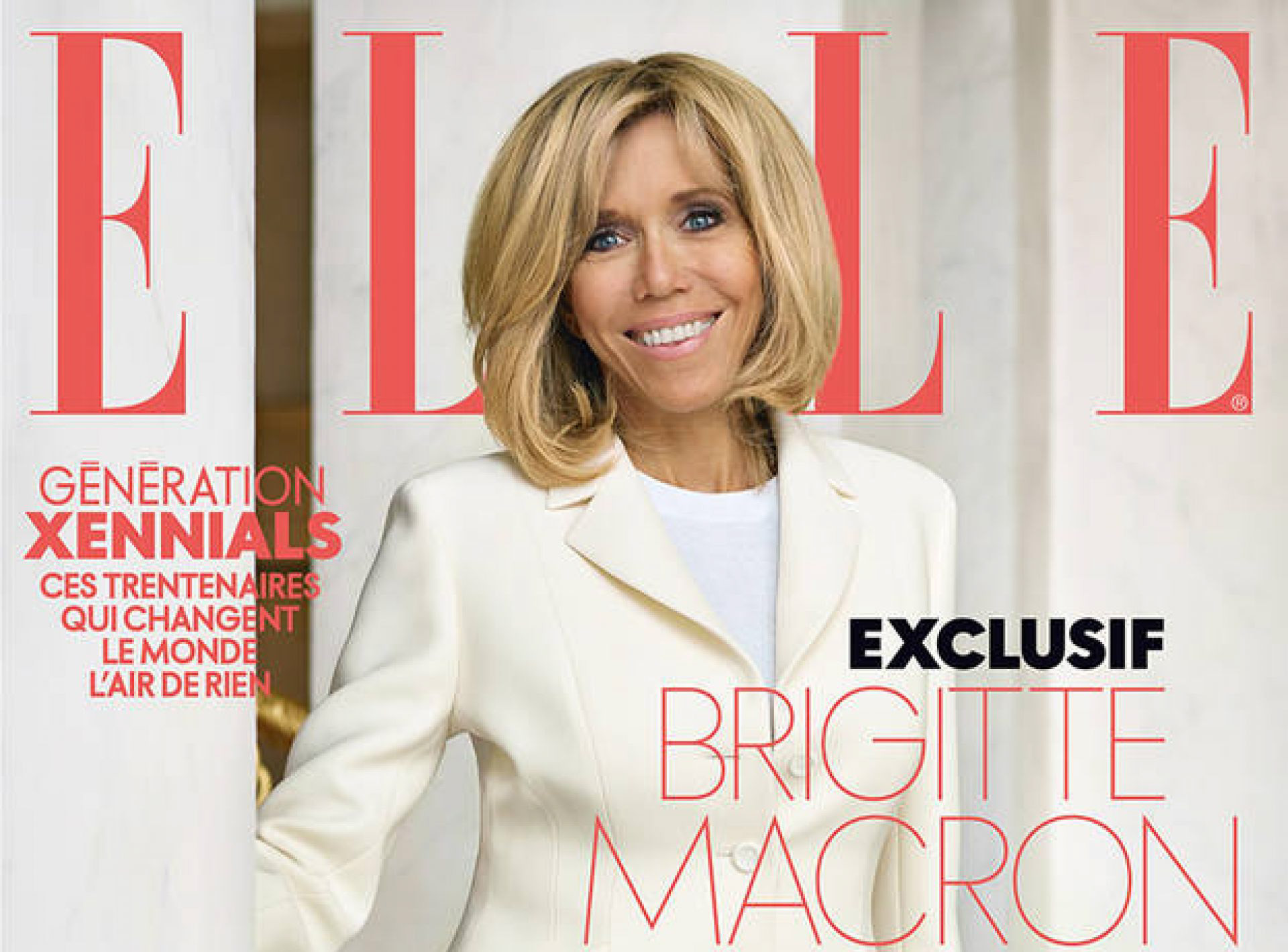 Обложка журнала Elle c мадам Макрон обеспечила рекордные продажи за последние 10 лет