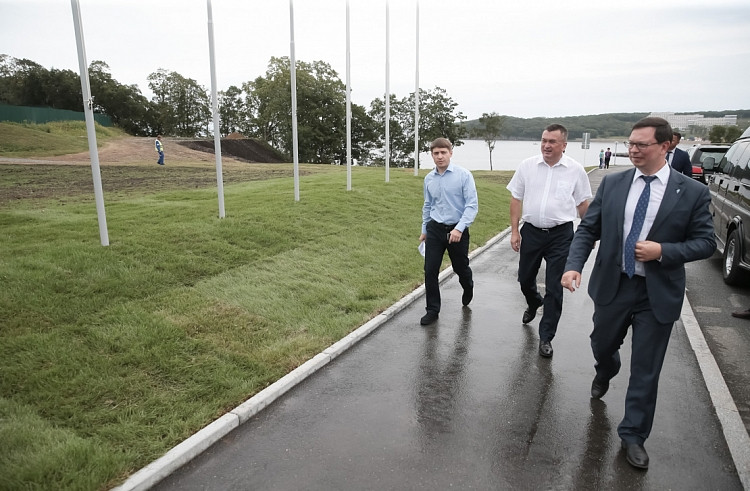 Владимир Миклушевский оценил готовность кампуса ДВФУ к ВЭФ