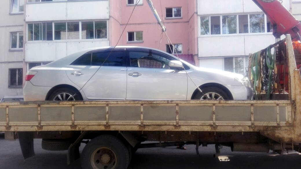 Спорное имущество отправилось на стоянку во Владивостоке