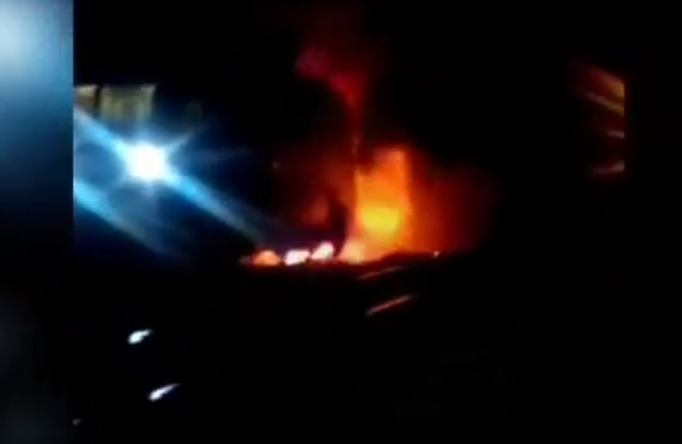 Заживо сгорел мужчина на железной дороге в Хабаровском крае (видео)